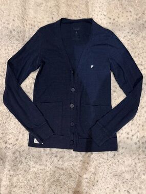 Five Four Navy Blue Cardigan Sweater
